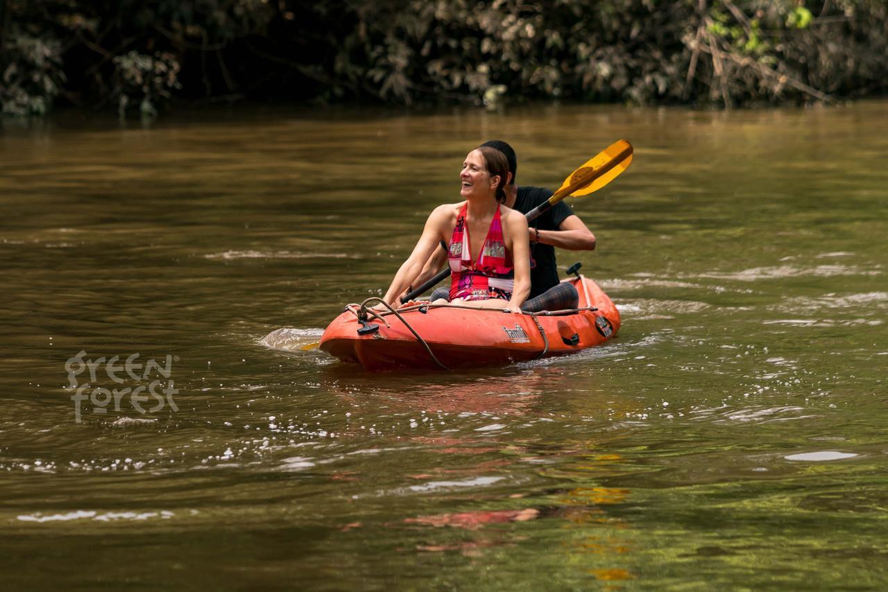 Green Forest Ecolodge Puerto Montufar ภายนอก รูปภาพ