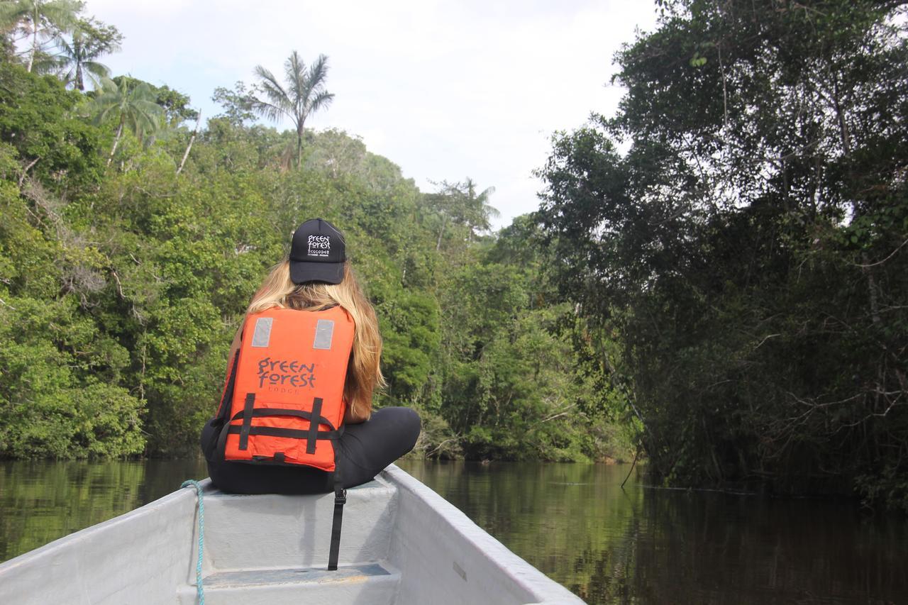 Green Forest Ecolodge Puerto Montufar ภายนอก รูปภาพ